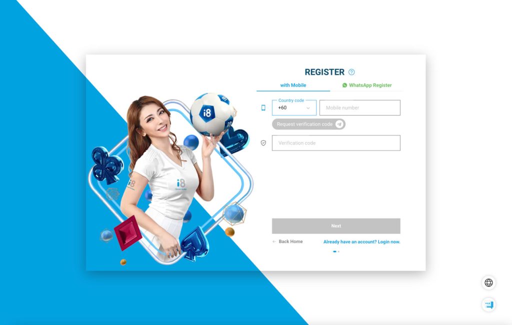 i8bet register