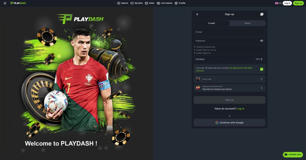 PlayDash Login